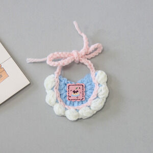 Small/Medium plush crochet bibs clothes outfits - MXM-54